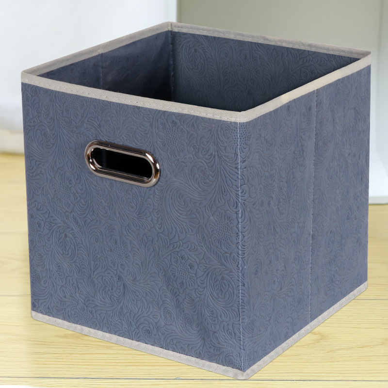 Amazon descubierto caja de almacenamiento de juguete cesta plegable caja de almacenamiento cajón armario caja de almacenamiento al por mayor