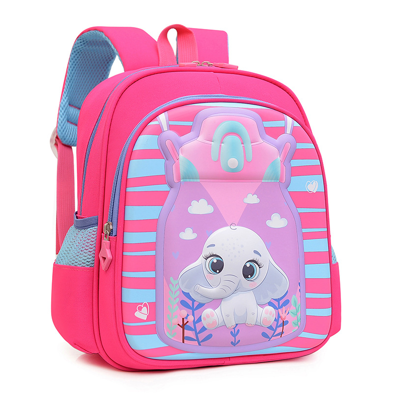 Mochila escolar para niños 4-8 años de edad mochila de jardín de infantes de gran capacidad impermeable Primer Grado mochila de dinosaurio mochila de estudiante de escuela primaria