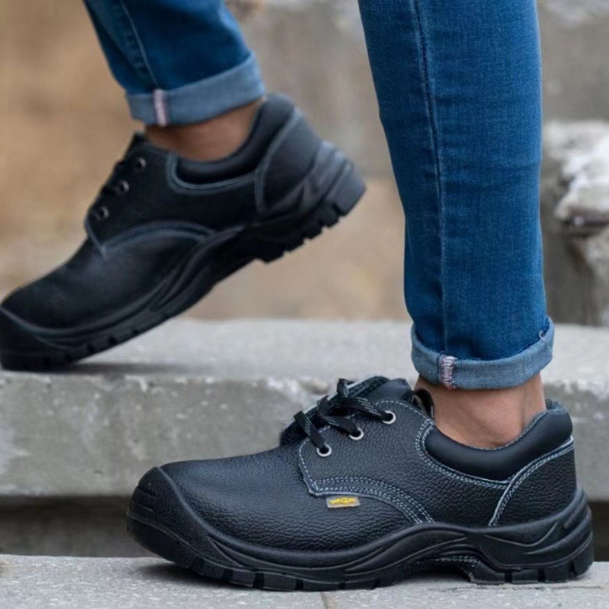 跨境劳保鞋男防砸防刺穿轻便耐磨安全钢包头Labor protection s
