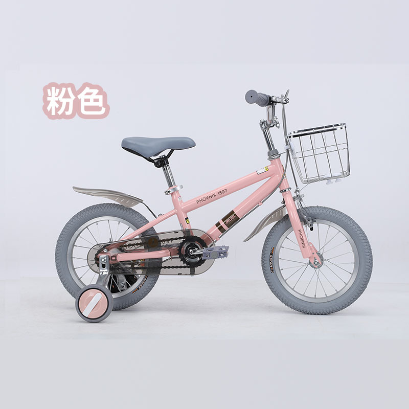 Bicicleta de Niños de Phoenix con ruedas auxiliares cochecito de niños de 14-16-18 pulgadas de bicicleta de 2 a 10 años de edad pedal