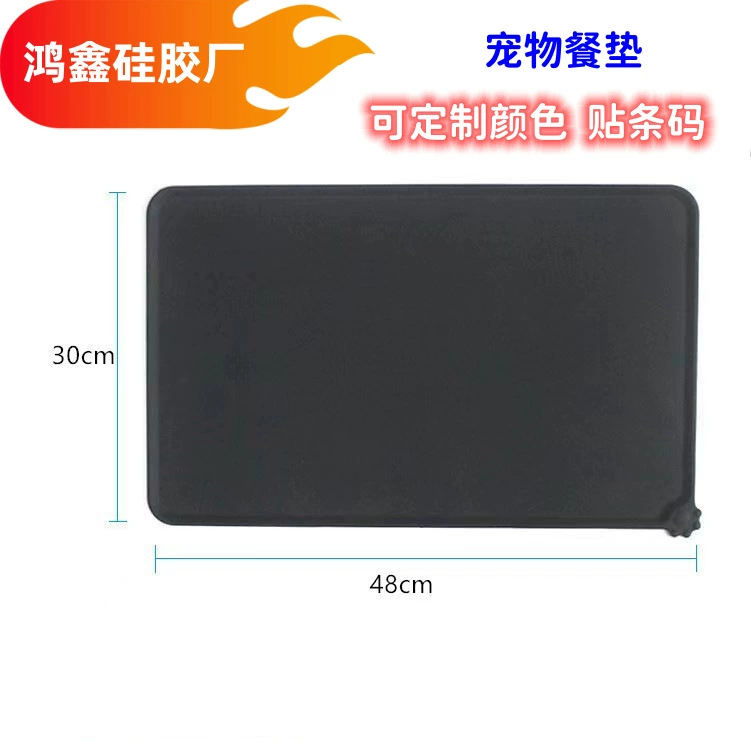 Силиконовый коврик для домашних животных с принтом лапы коврик для домашних животных кошка собака домашнее животное салфетки для еды водонепроницаемый нескользящий коврик для чистки посуды для собак