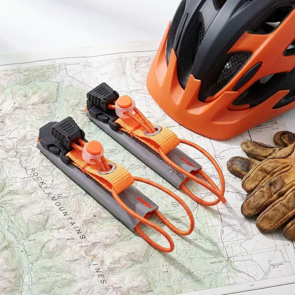 Popular cross-border product: Reflective elastic cycling leg straps for road and mountain bikes