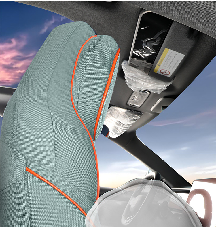 Lynk & Co 07 EMP Special Hemp Seat Cover Four Seasons Universal Seat Cover Full Enclosure Cushion Car Cushion