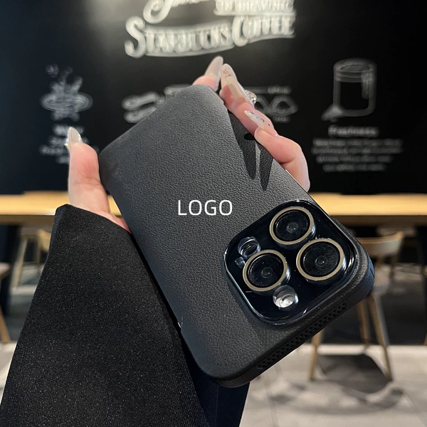 Apple, black, with your logo imprint