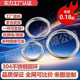 304不锈钢船用吊环螺母圆环O型环焊接金属吊环螺母传力杆