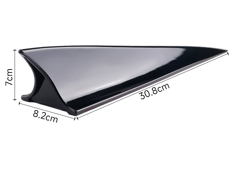 Cross-Border Car Shark Fin Antenna Decoration, Specialized for Car Roof Modification, Universal Type Antenna, No-Drill Decoration
