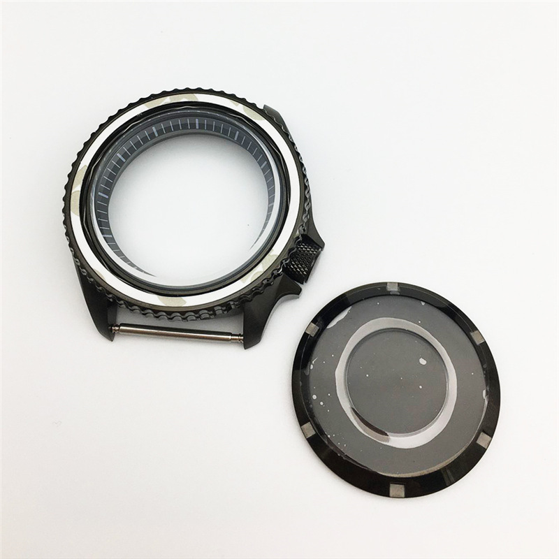 Sapphire 42MM Substitute SKX007 Seiko Case NH35A/4R Machine Heart Modification Accessories Diving Watch Case Sapphire 42MM Substitute SKX007 Seiko Case NH35A/4R Machine Heart Modification Accessories Diving Watch Case