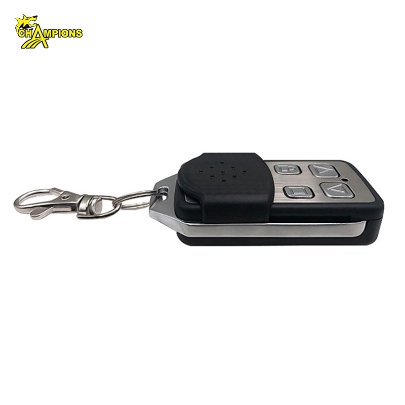 Control remoto inalámbrico de cuatro botones para puertas de garaje eléctricas, tipo aprendizaje, alarma antirrobo para puertas y ventanas, control remoto compatible. image 5