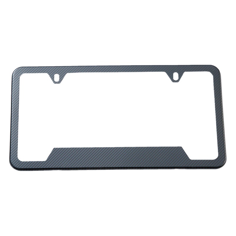 Fábrica al por mayor de la placa de licencia de coche transfronterizo marco de la placa de licencia marco europeo y americano estándar modelo de la placa de la licencia de coche modificado