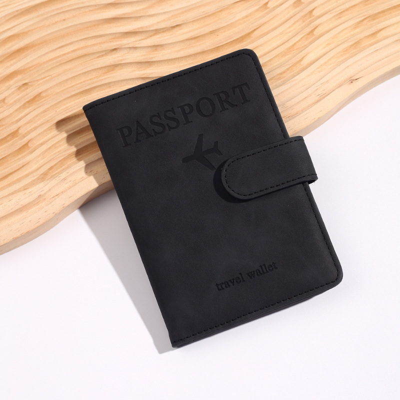 Pu革パスポートバッグアマゾンクロスボーダーrfidマルチカード多機能passport証明セットパスポートカバー|undefined