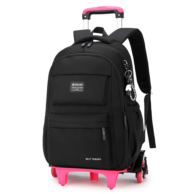 Natural Fish nuevo carro mochila primaria niñas de la Escuela de gran capacidad de descompresión protección de la columna vertebral de gran capacidad mochila entrega