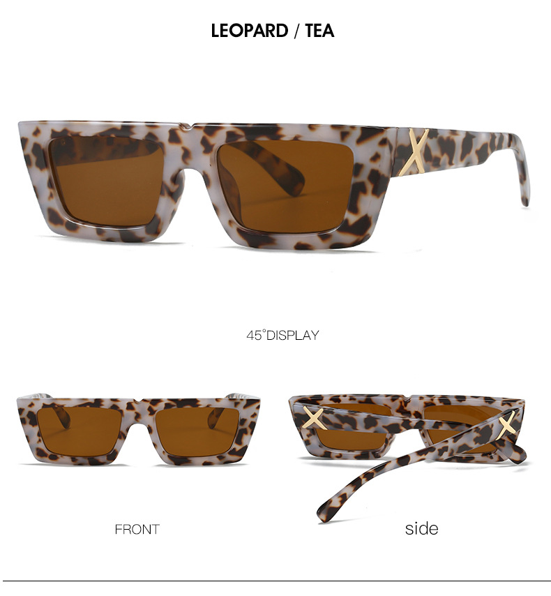 Neue kleine Box-Sonnenbrillen Modetrend Bonbonfarbene Sonnenbrillen Vielseitige Sonnenschirme 3_voghion.com