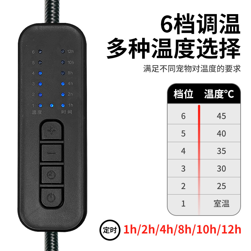 Alfombrilla para mascotas transfronteriza de Warmer, almohadilla calefactora para perros y gatos, almohadilla eléctrica para mascotas, impermeable, a prueba de mordeduras y resistente al desgaste