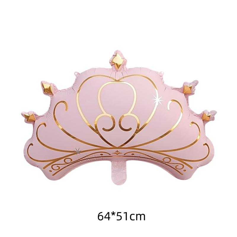 Globos de aluminio con temática de princesa, maquillaje en forma de lápiz labial, vestido de princesa para cumpleaños, globos de decoración para fiestas