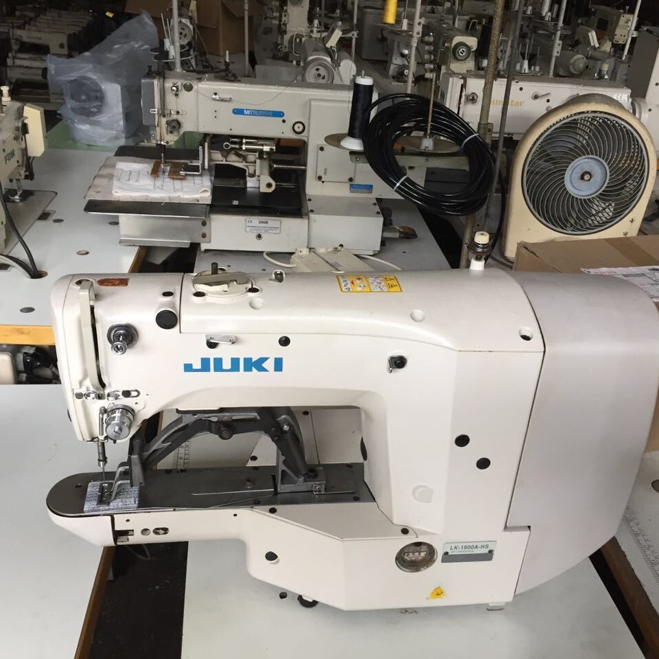 供应二手日本重机1900AHS电脑套结机 各种工业打枣机