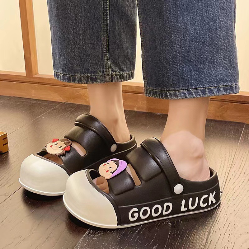 Sandalias de verano 2024, suela gruesa y blanda, cómodas y elegantes