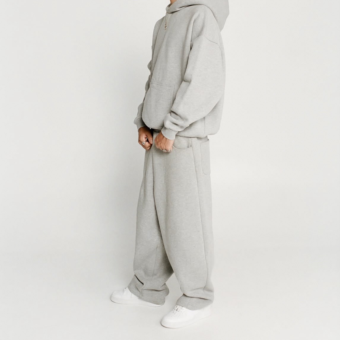 2025 AliExpress eaby Europa y América Calle transfronteriza casual simple moda color sólido pantalones deportivos sueltos pantalones de hombre