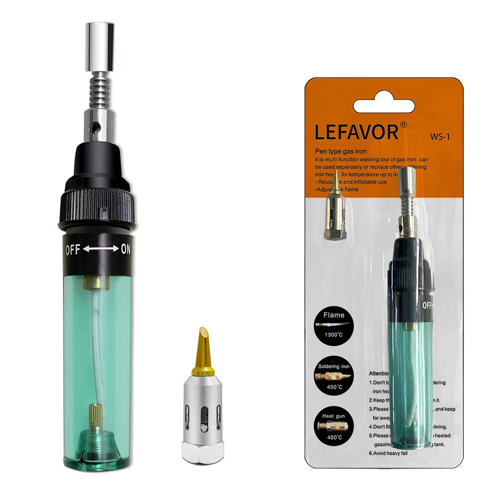 Газовый паяльник типа ручки удобный тип ручки газа 3 в 1 газовый паяльник многофункциональный газовый паяльник