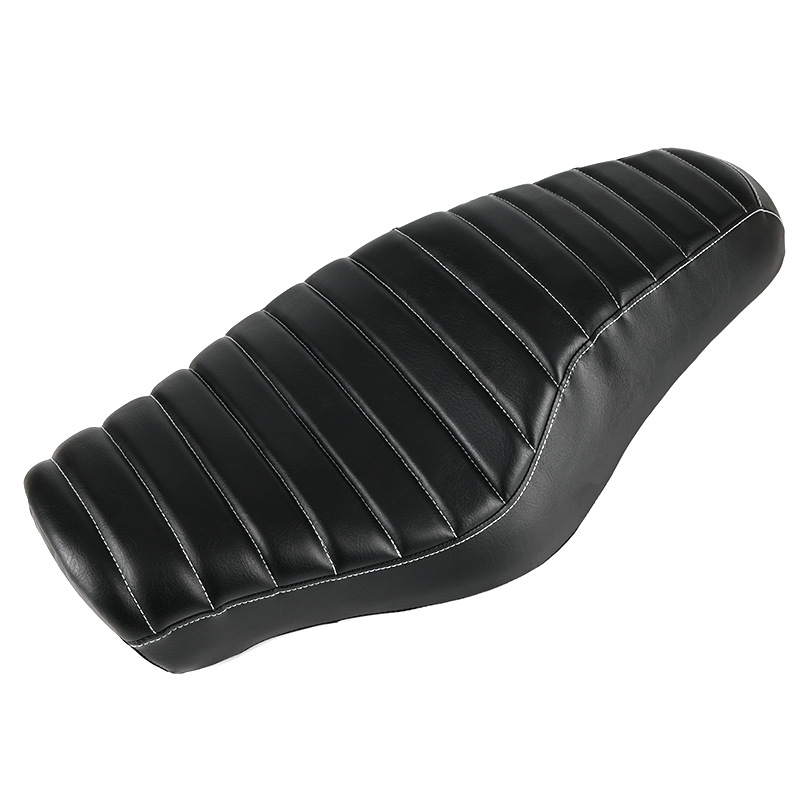 Suitable for Harley 883N 1200 X48 Modified One-Piece Seat Cushion 04-22 Front and Rear Integrated Thickeneded Double Seat