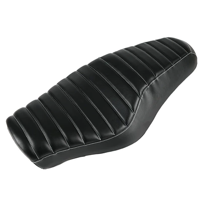 Suitable for Harley 883N 1200 Motorcycle cushion - horizontal-stripes-black