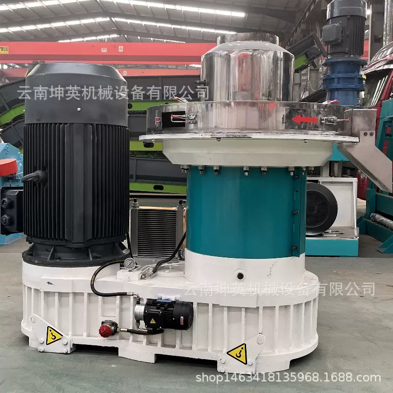 全自动化木屑挤压制粒生产线 生物燃料颗粒设备 新型环保节能设备