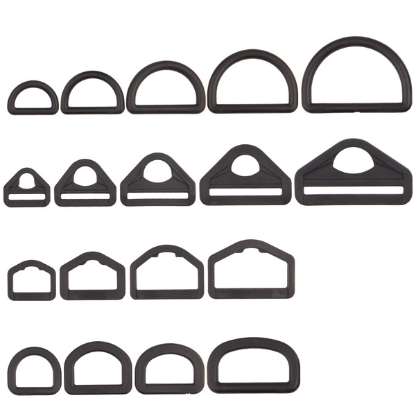 Factory direct selling high -quality plastic D buckle semicircular…