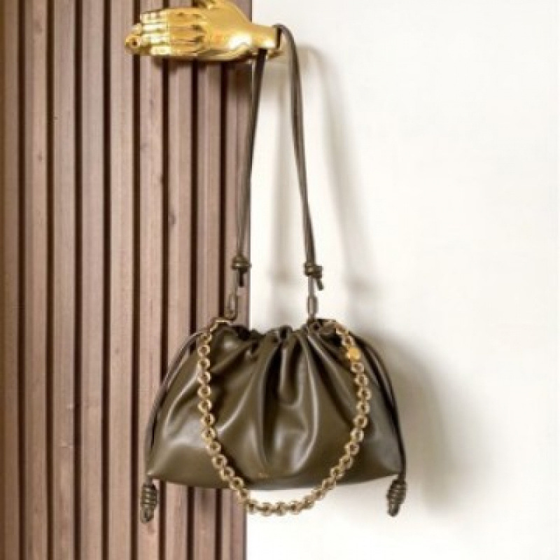 Lrovi High-End Napa Lambskin Flamenco Purse Cloud Bag Underarm Bag Crossbody Women's Bag