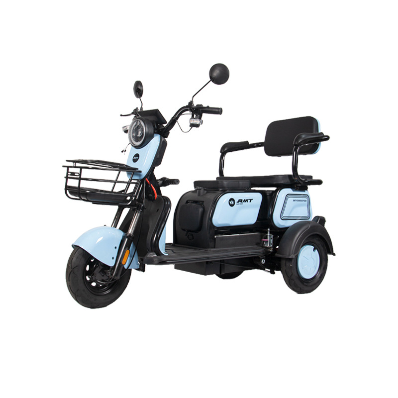 Triciclo Eléctrico Doméstico X1 Motor de 500W para Uso Doméstico y Adultos Mayores