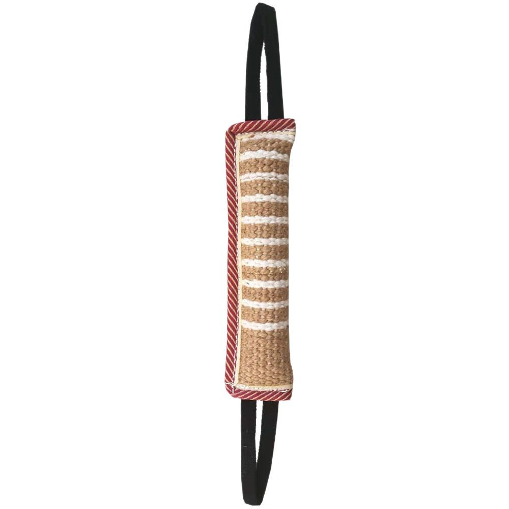 Suministros de entrenamiento para perros, palo de cáñamo grueso para masticar, bolsa de masticar, objetivo para masticar, palo para morder, palo para limpiar los dientes, juguete interactivo para perros