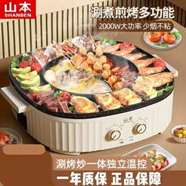 电饼铛煎烤炉;电火锅;电烧烤炉