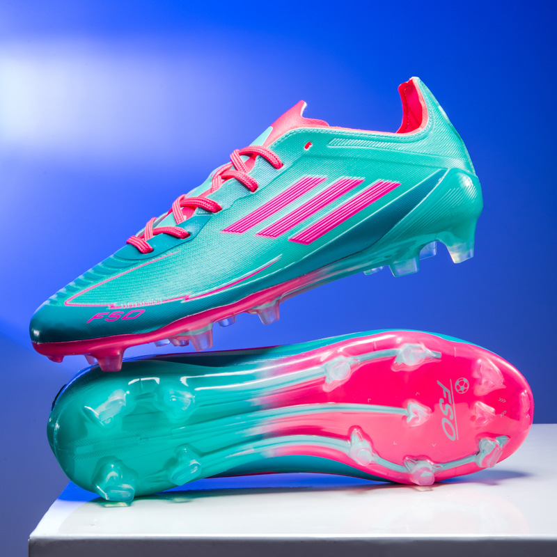 Zapatos de fútbol transfronterizos de baja altura, zapatos de fútbol para hombres y mujeres, zapatos de fútbol para adultos, zapatos de entrenamiento de clavos, zapatos de fútbol para hombres y mujeres