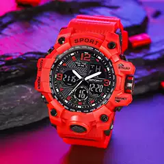 Men's Digital Watch for Students, Cool Luminous Sports Watch for Middle School and Junior High Boys, 2022 New Model