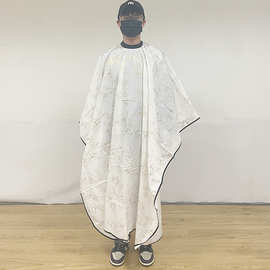 理发围布不沾发成人加大染发围布剃头布 理发店围裙儿童剪发围布