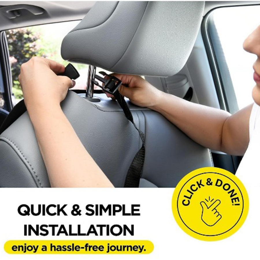 Car seat back protection cover transparent anti-dirty cushion 420D waterproof Oxford cloth child anti-kick pad cross-border