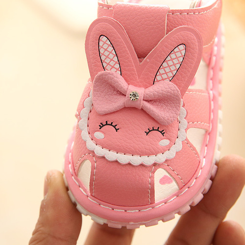  summer baby shoes sandals princess shoes soft sole toddler shoes children's sandals embroidered baby girl shoes 0-2 years old