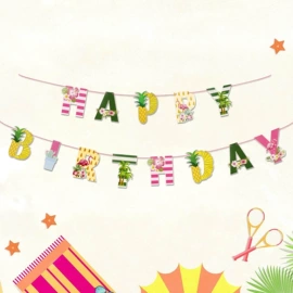 场地布置道具;拉花、彩带;吊旗/三角旗