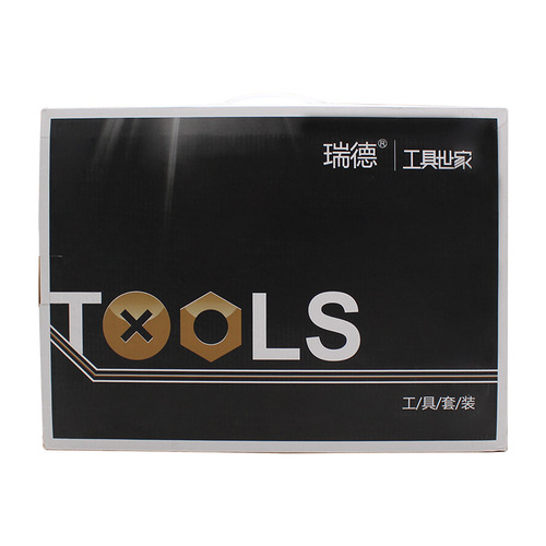 瑞德五金工具套装家用日常大全维修家庭组套钳子扳手102件组合箱