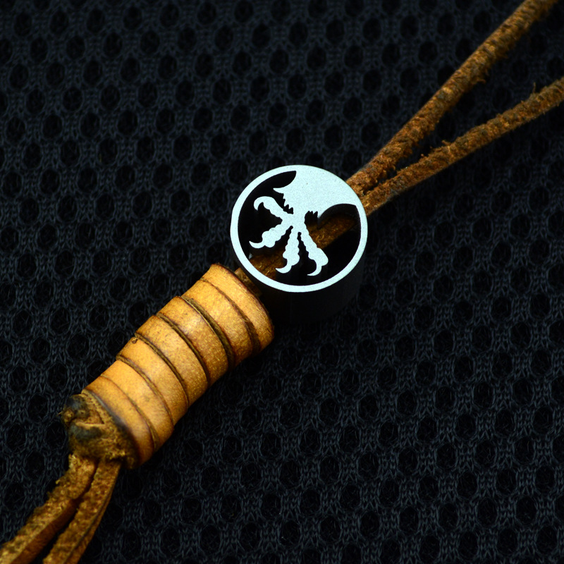 新品钛合金刀坠多用工具/挂扣刀坠 TC4刀坠EDC伞绳坠吊坠挂件工具