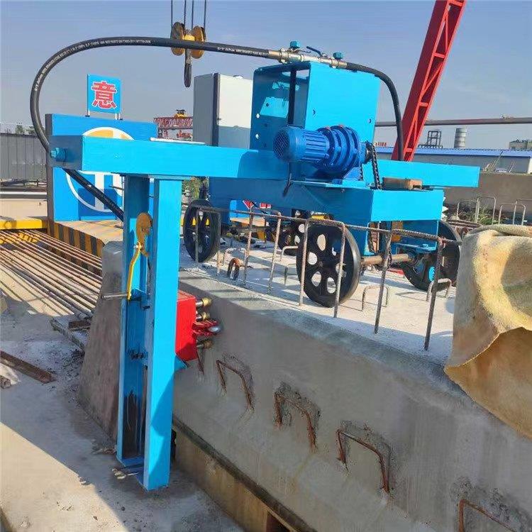 腾宇空心板凿毛机报价桥梁双立面拉毛机悬浮式桥面两侧凿毛机厂家