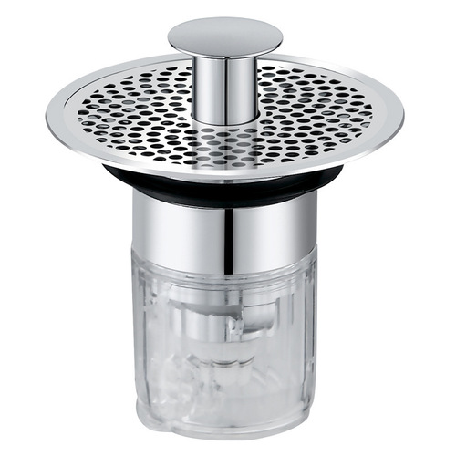 Internet celebrity drain spring spring core wash basin leaking stopper basin universal accessories push-type anti-return odor artifact