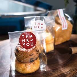 烘焙包装大加厚热机封曲奇饼干西点糖果点心食品级塑料透明袋95个