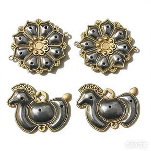 ���L���\�������R�ϰlؔ�����Ͻ�18K��ɫ���໨�ױP��ˇdiy���