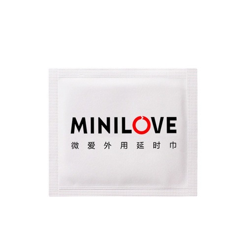 Micro Love Male External Wet Wipes Single Sheet Female External Gel Dispersible Tablet 6 Pack Portable Adult Sexual Products