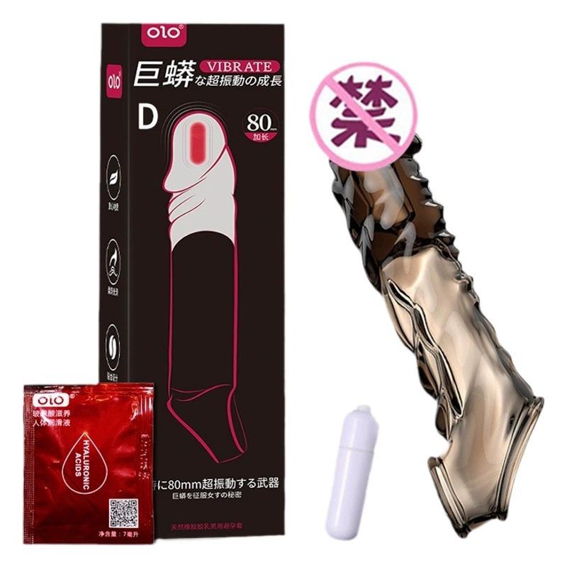 OLO мужские хрустальные булавы удлиненные толстые вибрационные наборы пениса для взрослых секс-игрушки Python Transformers