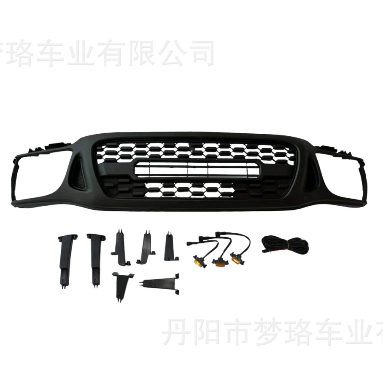 Решетка радиатора переднего бампера с подсветкой, подходящая для Toyota Tacoma TRD 2001-2004 годов выпуска, модифицированная