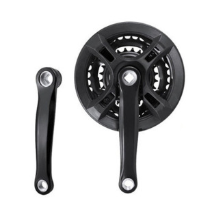 Plastic-coated three-piece dental disc three-speed competitive dental disc plastic-coated three-piece dental disc folding car road car dental disc crank