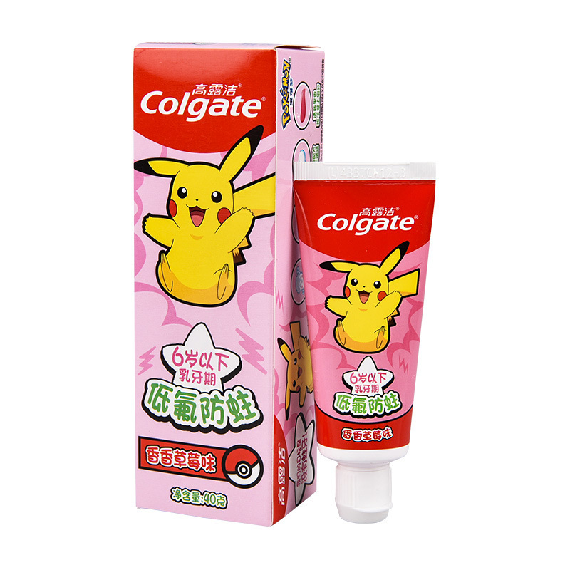 Colgate 子供用歯磨き粉 2-5歳 乳歯ケア フレッシュオレンジストロベリー フッ素配合虫歯予防歯磨き粉 40g 正規品|undefined