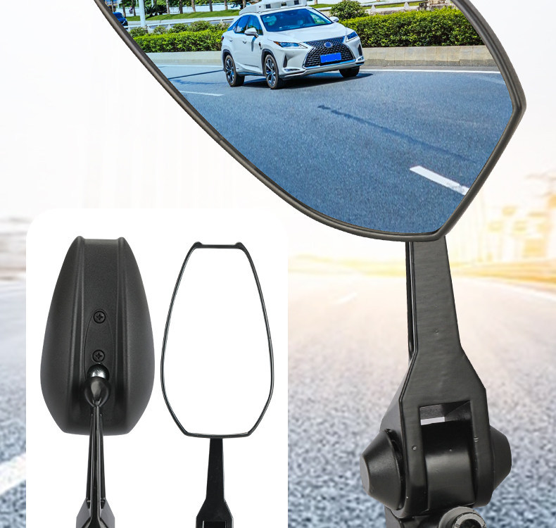Aos4 Rearview Mirror Is Suitable for Niu No. 9 Electric Motorcycles, Universal High-Definition Waterproof Modified Reflector Accessories