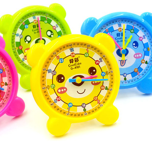 Primary school students hour learning device children's cognitive time clock face learning tools early childhood education educational aids wholesale