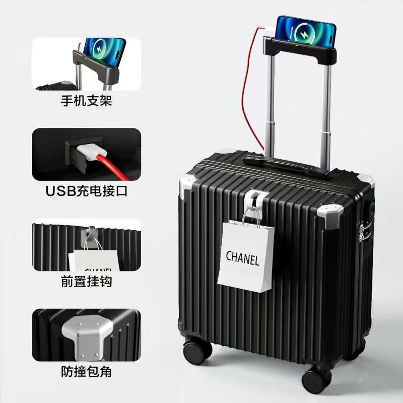 Trolley suitcase, fashionable and trendy password zipper suitcase 20 Trolley suitcase, fashionable and trendy password zipper suitcase 20